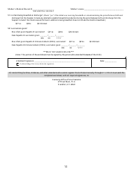 Form VS-2WA Live Birth Worksheet - Kentucky, Page 12