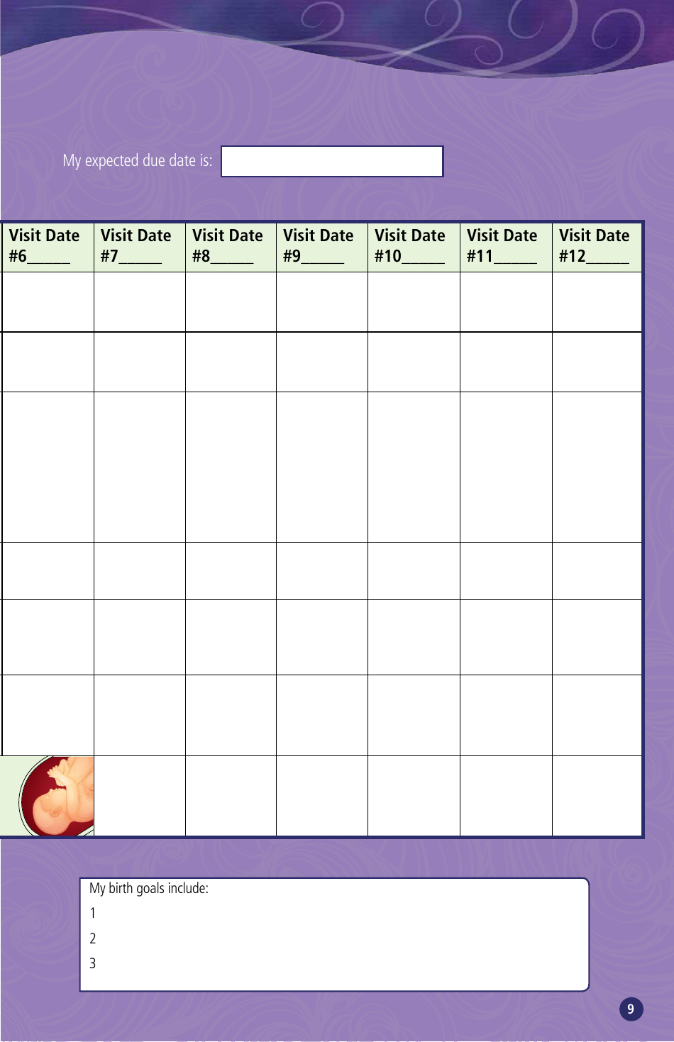 Pregnancy Passport - British Columbia, Canada, Page 11