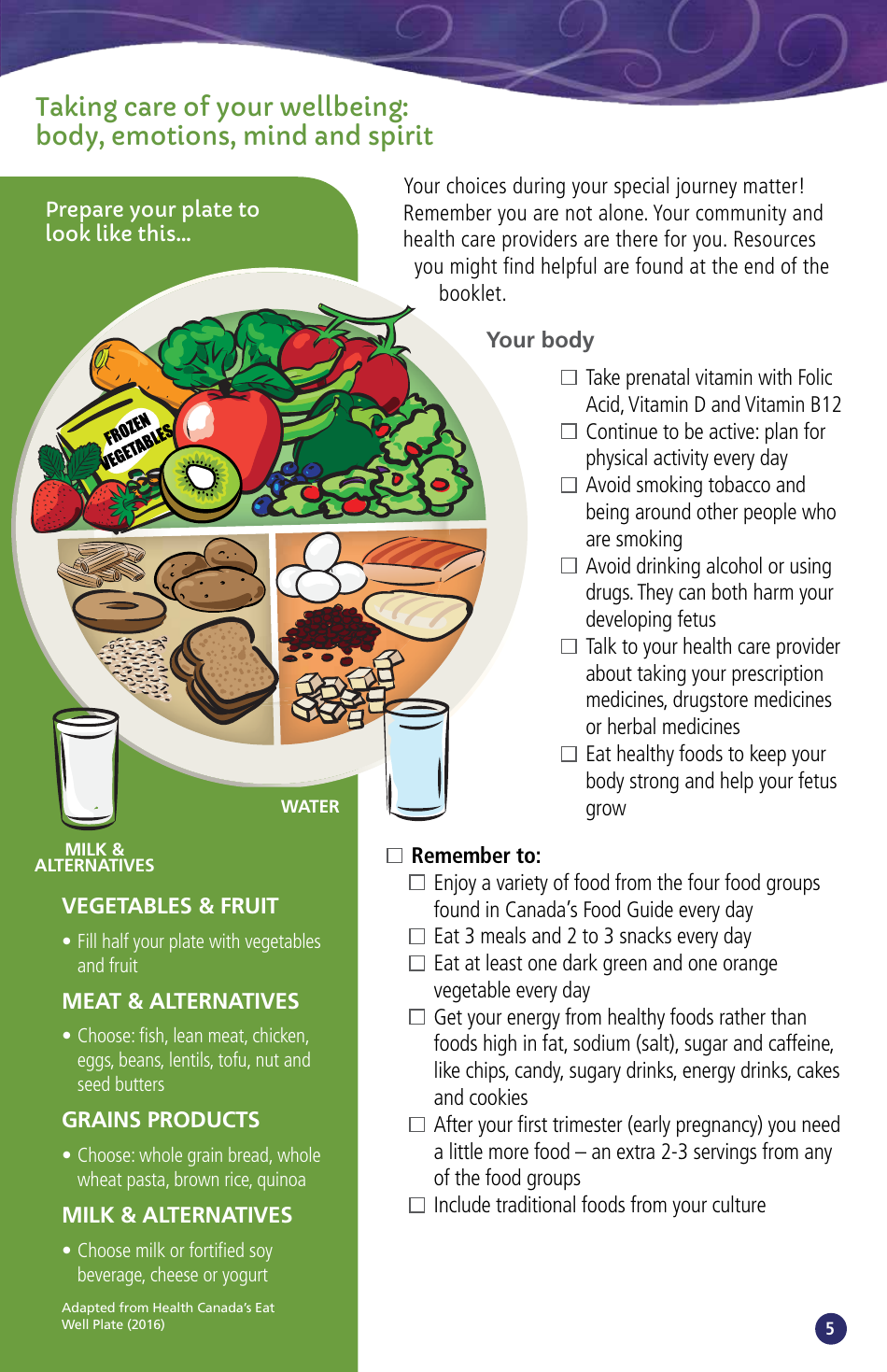 Pregnancy Passport - British Columbia, Canada, Page 7