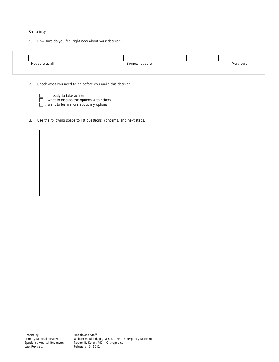 Low Back Pain Mri Questionnaire, Page 8