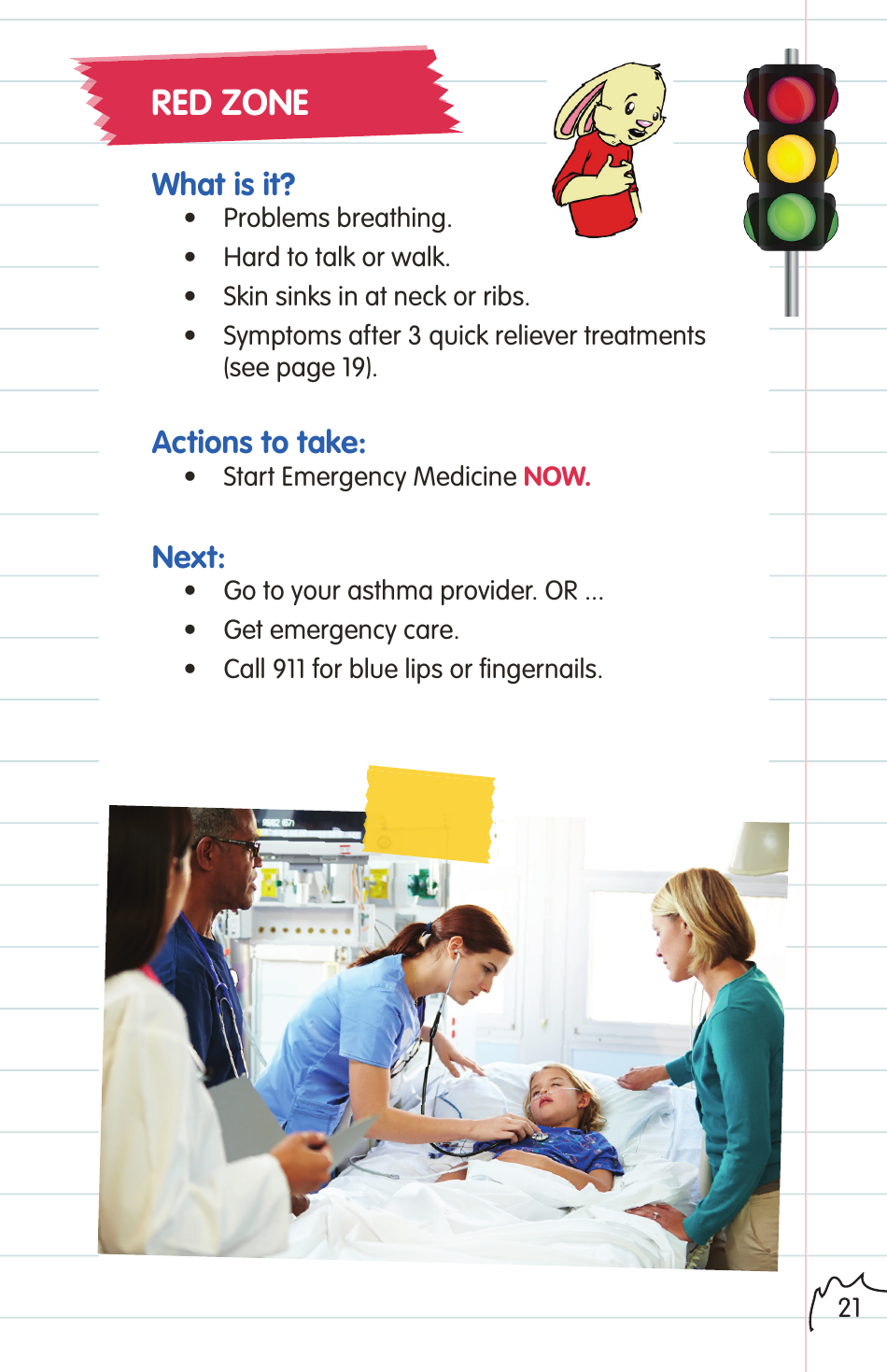 Childrens Asthma Booklet, Page 21