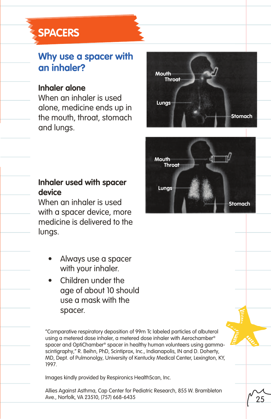 Childrens Asthma Booklet, Page 25