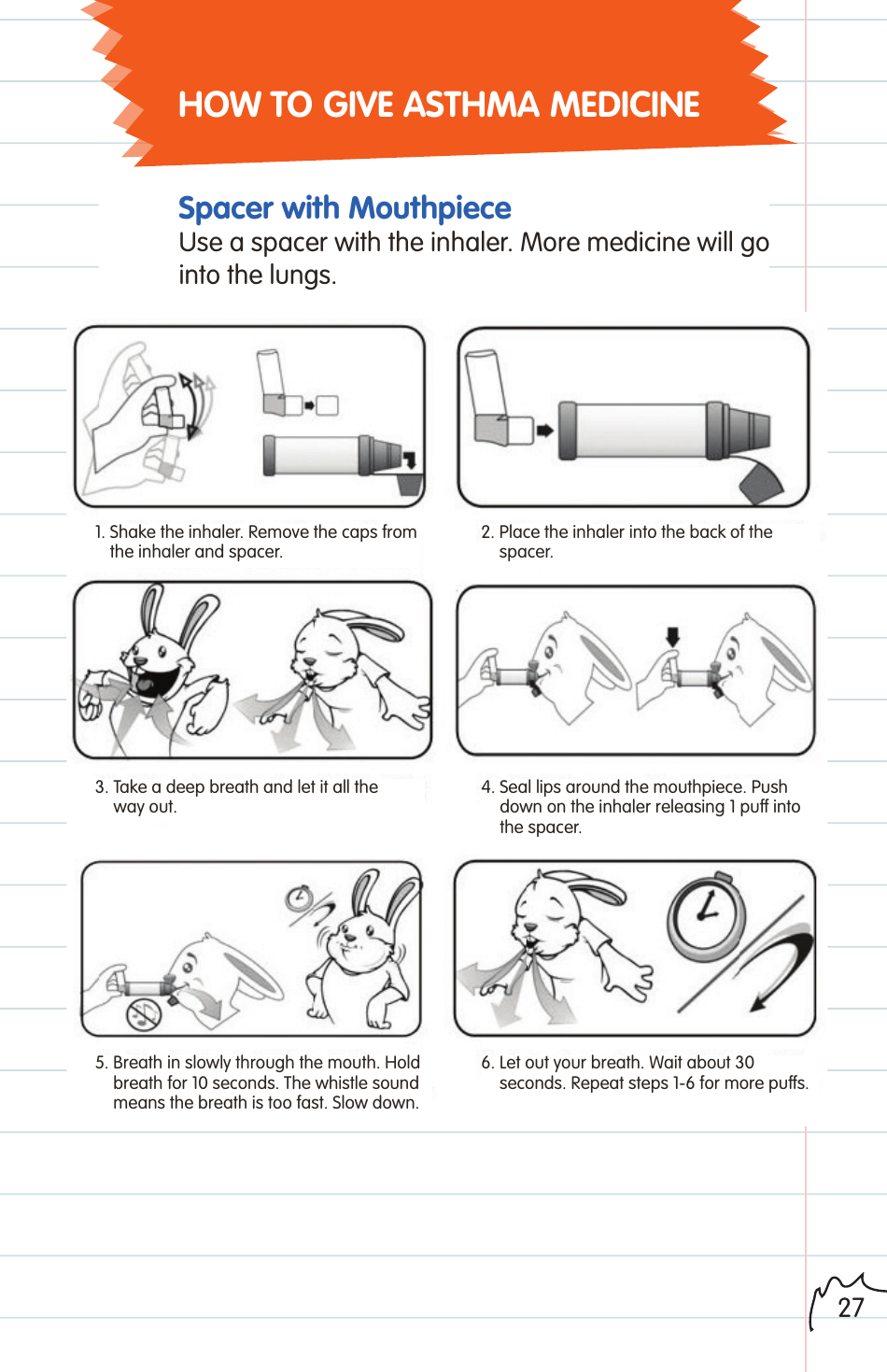 Childrens Asthma Booklet, Page 27