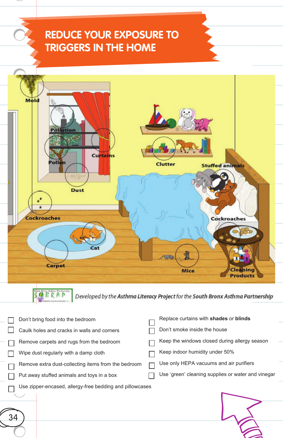 Childrens Asthma Booklet, Page 34