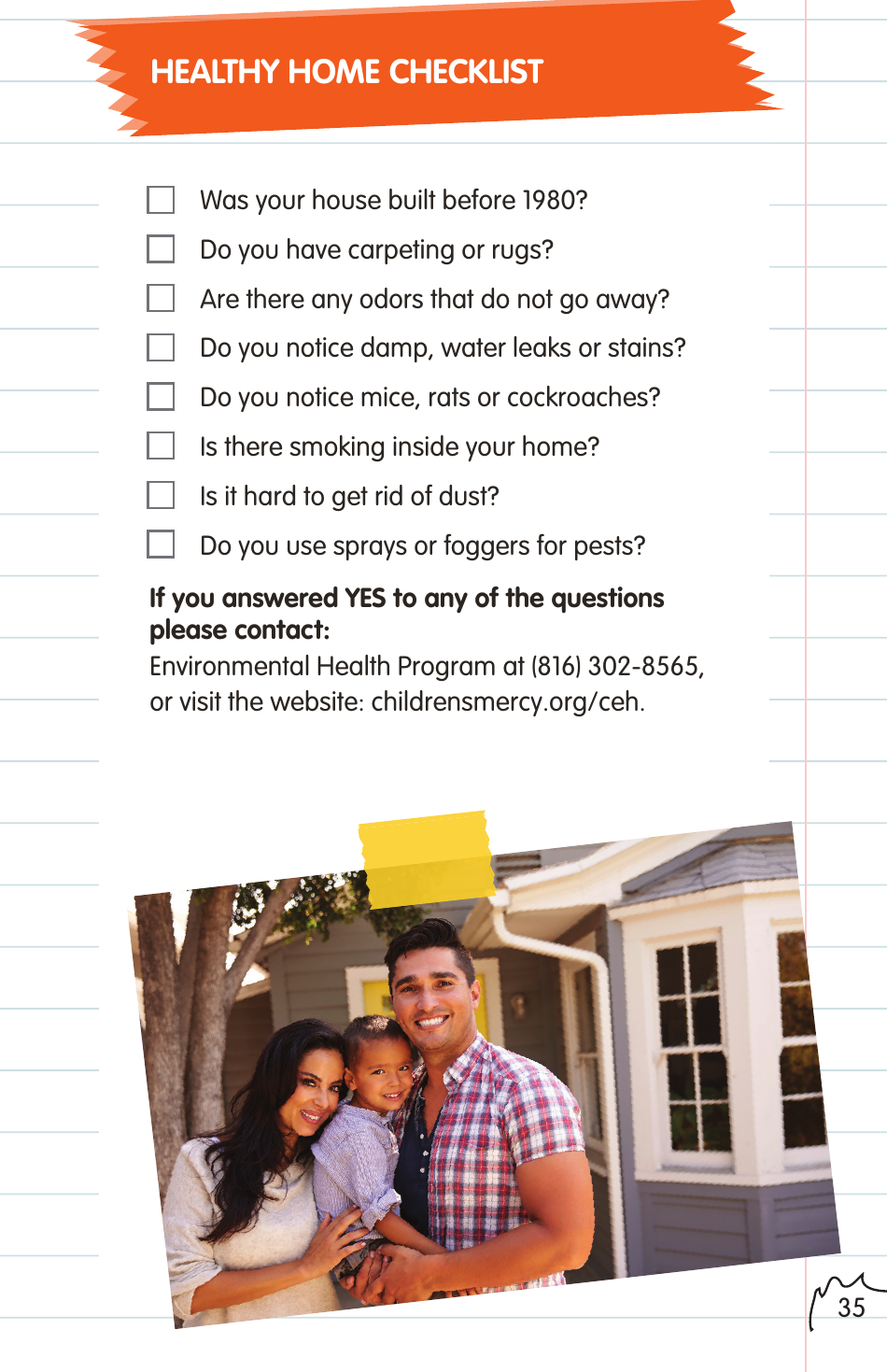 Childrens Asthma Booklet, Page 35