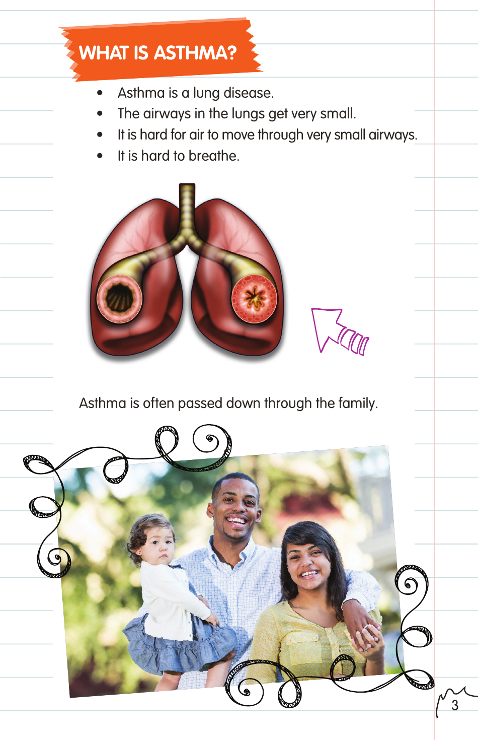 Childrens Asthma Booklet, Page 3