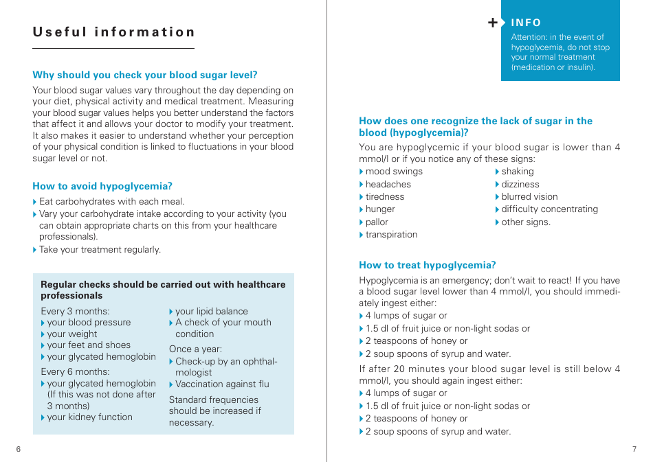 Blood Sugar Self-monitoring Logbook, Page 4