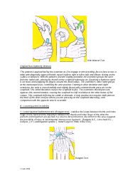 Wrist Examination Checklist, Page 3