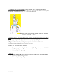 Wrist Examination Checklist, Page 4