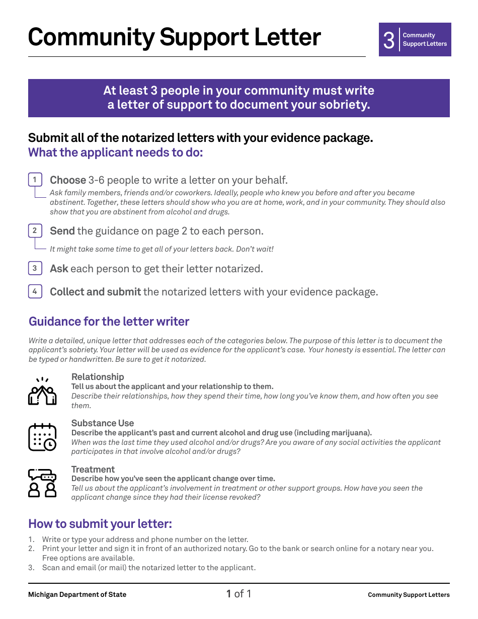 Form SOS-257 Hearing Request Application - Michigan, Page 16