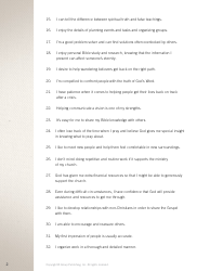 Spiritual Gifts Discovery Assessment - Group Publishing, Page 2