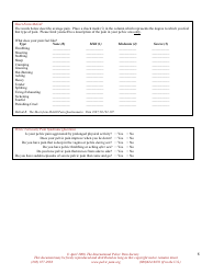 Pelvic Pain Assessment Form - the International Pelvic Pain Society, Page 8