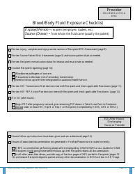 Blood/Body Fluid Exposure (Bfe) Checklist, Page 10