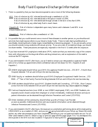 Blood/Body Fluid Exposure (Bfe) Checklist, Page 14