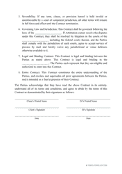 Wedding DJ Contract Template, Page 4