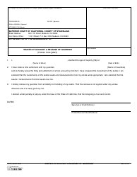 Document preview: Form GR006 Waiver of Account & Release of Guardian - Stanislaus County, California