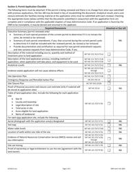 DNR Form 542-1601 Solid Waste Land Application - Permit Application Form - Iowa, Page 2