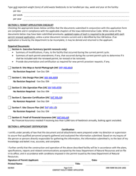 DNR Form 50A (542-1602) Compost Facility Permit Application - Iowa, Page 2