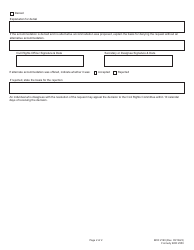 Form BCR2190 Religious Accommodation Request - Illinois, Page 2