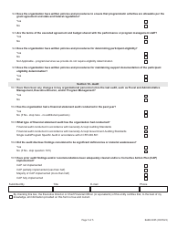 Form BoBS2835 Idot Subrecipient Risk Assessment - Illinois, Page 5