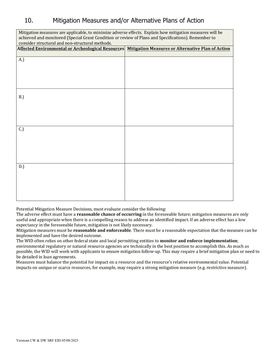 Appendix H Environmental Information Document and Environmental Report - Vermont, Page 14