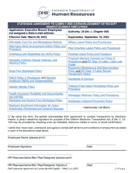 Document preview: Statewide Agreement to Comply and Acknowledgment of Receipt - Benefit Eligible Employees - Delaware