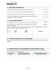 Application for Organizations - Workplace Skills Training - Prince Edward Island, Canada, Page 2
