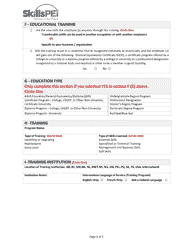 Application for Organizations - Workplace Skills Training - Prince Edward Island, Canada, Page 3