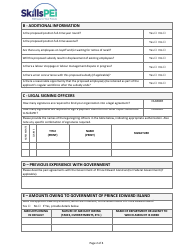 Employ Pei Application for Organizations - Prince Edward Island, Canada, Page 2