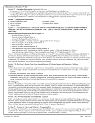 VA Form 10-10EZ Application for Health Benefits, Page 2