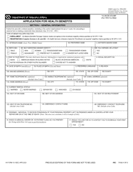 VA Form 10-10EZ Application for Health Benefits, Page 4
