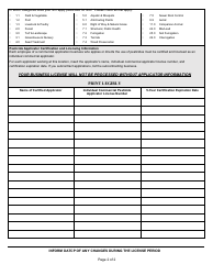 Form DARM-BACM-037 Commercial Pesticide Application Business License Application - Wisconsin, Page 2