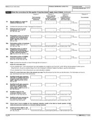 IRS Form 941-X Adjusted Employer&#039;s Quarterly Federal Tax Return or Claim for Refund, Page 3