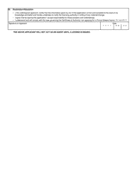 Application for Renewal of General Insurance Agent Certificate of Authority - Prince Edward Island, Canada, Page 3