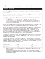 Provincial Dental Care Program Application Form - Prince Edward Island, Canada, Page 2