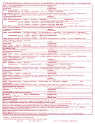 Form CDC50.42A Adult HIV Confidential Case Report Form, Page 3