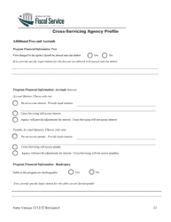 Cross-servicing Agency Profile, Page 14