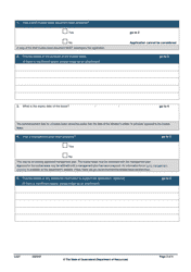 Form LA27 Part B Trustee Lease Application - Queensland, Australia, Page 3