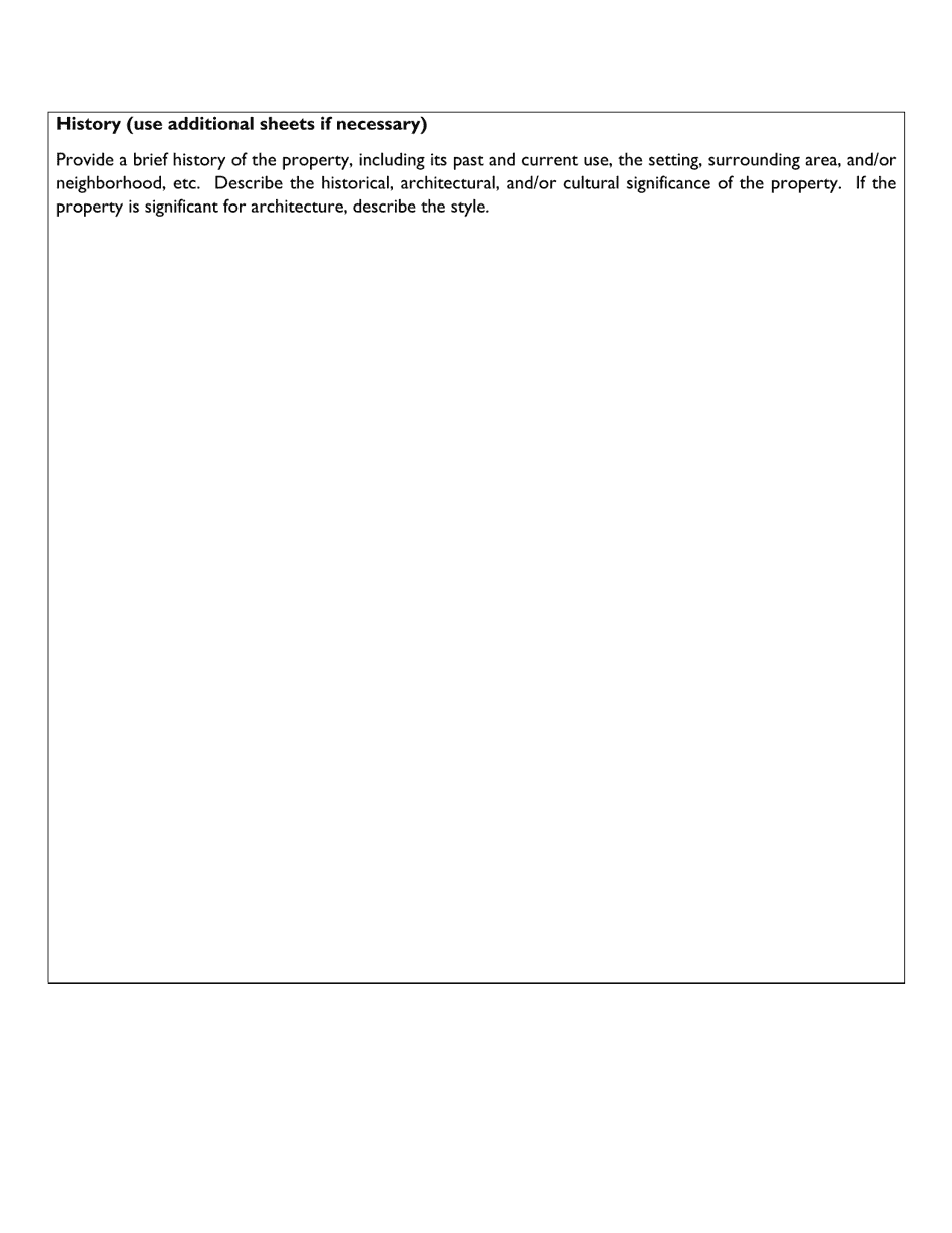 Alabamas Places in Peril Nomination Form - Alabama, Page 4