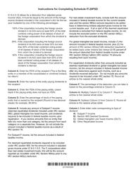 State Form 56542 Schedule IT-20FSD Foreign Source Dividend Deduction Schedule - Indiana, Page 2