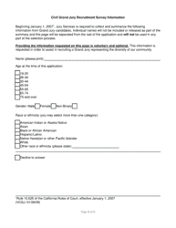 Civil Grand Jury Application/Questionnaire - County of Ventura, California, Page 8