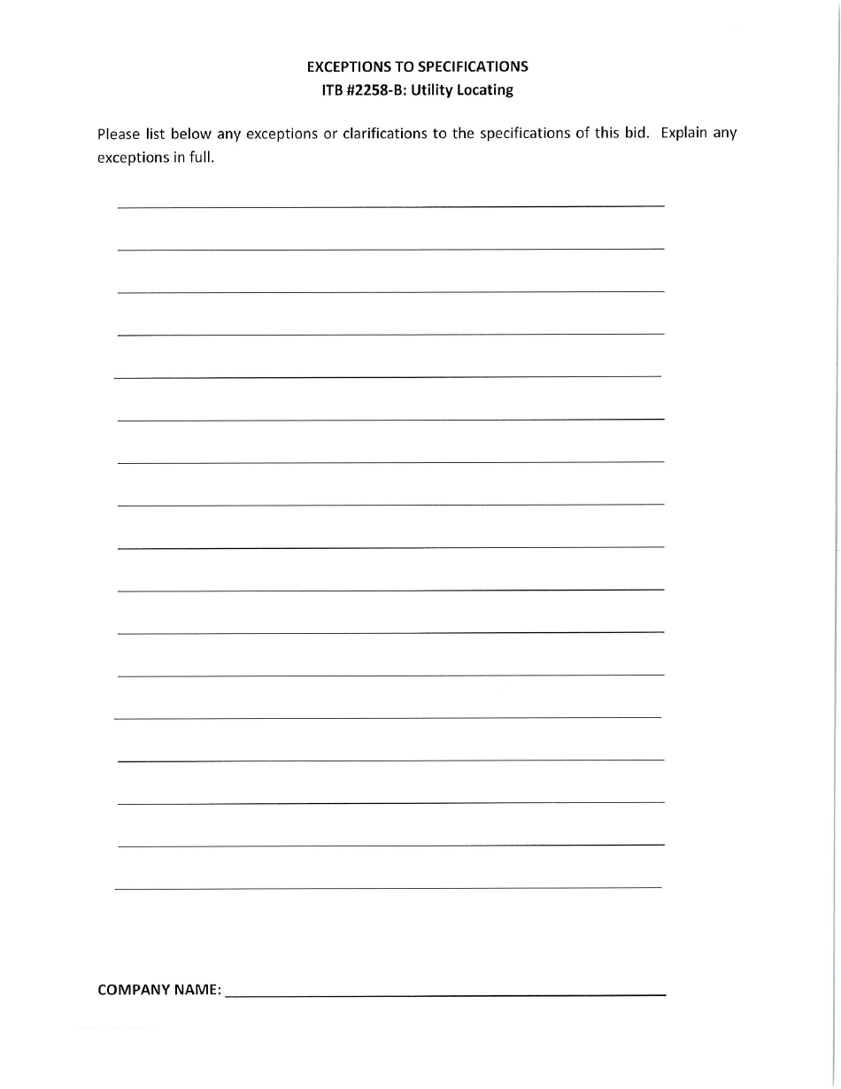 Invitation to Bid 2258-b - Utility Locating - Fayette County, Georgia (United States), Page 17
