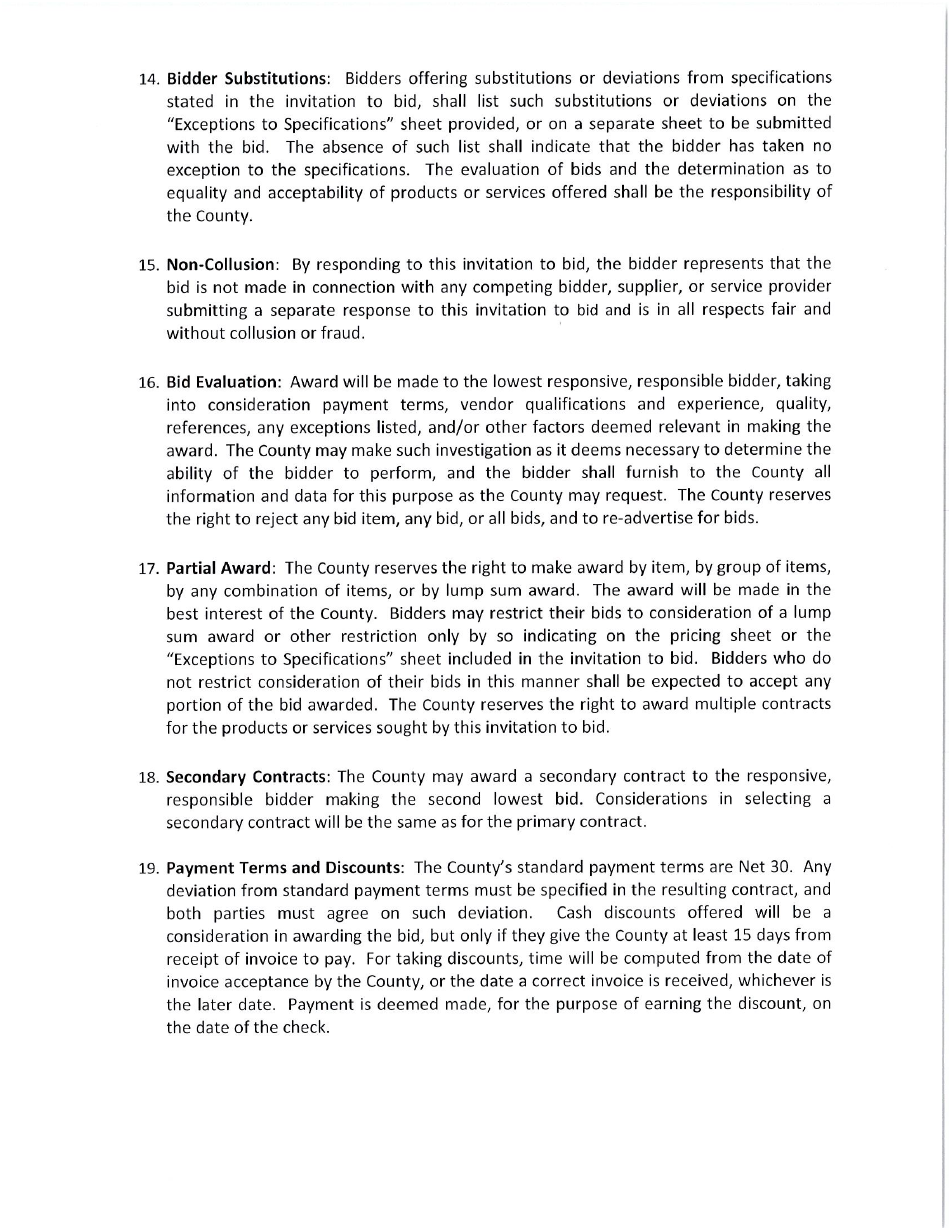 Invitation to Bid 2258-b - Utility Locating - Fayette County, Georgia (United States), Page 5