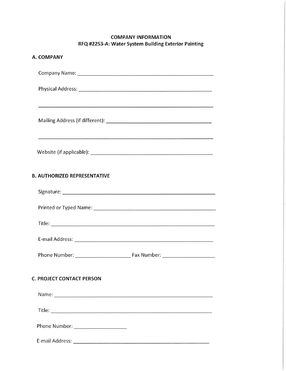 Request for Quote 2253-a - Water System Building Exterior Painting - Fayette County, Georgia (United States), Page 8