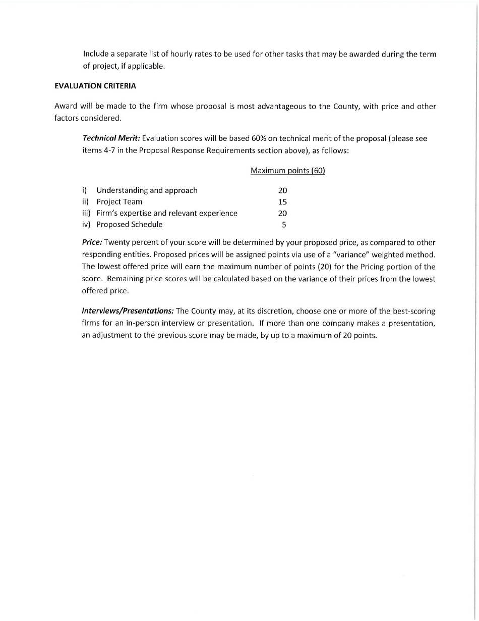 Request for Proposals 2240-p - Fayette County Justice Center Buildout - Architectural  Engineering Services - Fayette County, Georgia (United States), Page 13