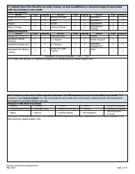 Support Level Review Request Form - Colorado, Page 3