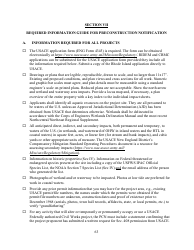 Pre-construction Notification - Ridot and Army Corps of Engineers Ri Programmatic General Permit Application Review Checklist - Rhode Island, Page 3