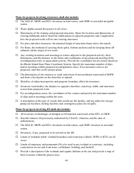 Pre-construction Notification - Ridot and Army Corps of Engineers Ri Programmatic General Permit Application Review Checklist - Rhode Island, Page 6
