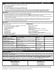 Form DCH-0569-BX Application for a Certified Copy - Michigan Birth Record - Michigan, Page 2