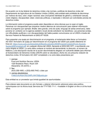Formulario FAA-1439A Declaracion De Sueldo De Empleo Por Cuenta Propia - Arizona (Spanish), Page 3